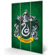 Harry Potter Slytherin Wood Print