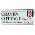 Fulham FC White Street Sign collectible from Infinity Collectibles 2026