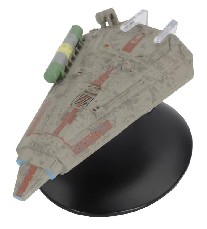 Mondor Model Die Cast Ship (Eaglemoss / Star Trek), side angle