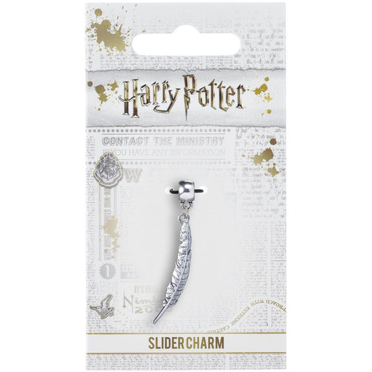 Harry Potter Silver Plated Feather Quill Charm, alternate view