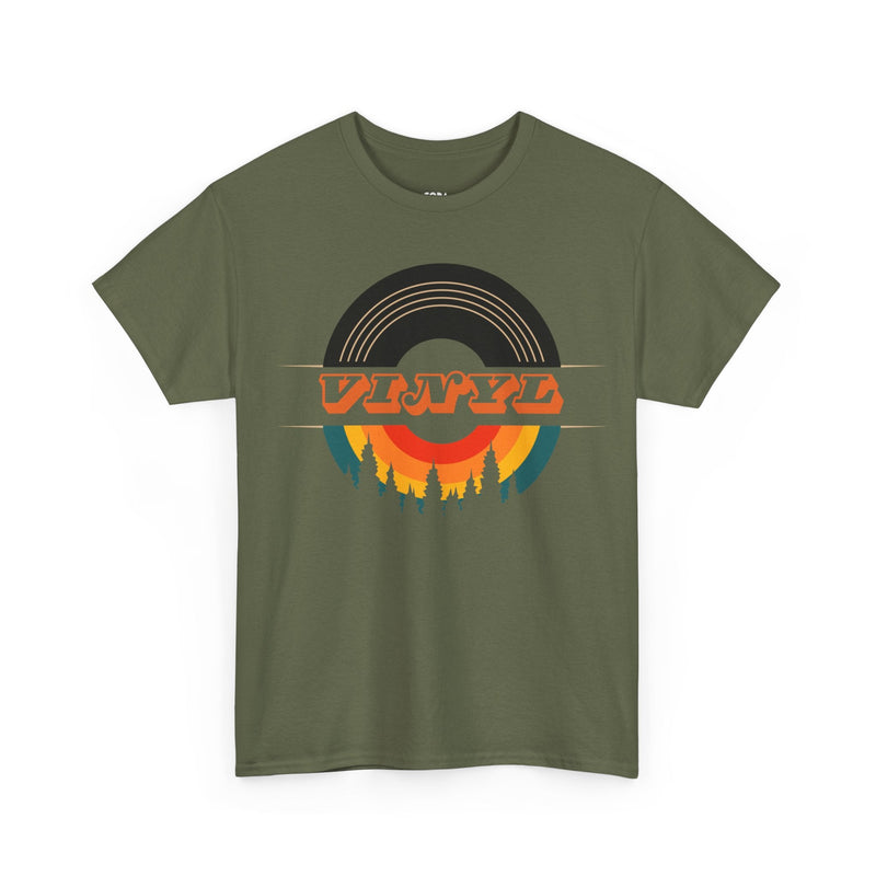 Vinyl Record Logo Men's T-Shirt, product detail
