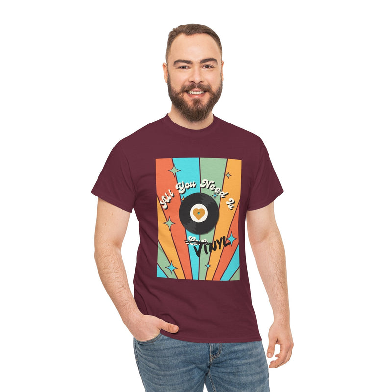 'All You Need Is Vinyl' T-Shirt, alternate view