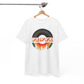Vinyl Record Logo Men's T-Shirt, size reference