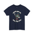 'Catch You On The Flip Side' Men's Vinyl T-Shirt, in display