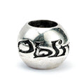 Harry Potter Silver Plated Spell Bead Charm Set, rear view