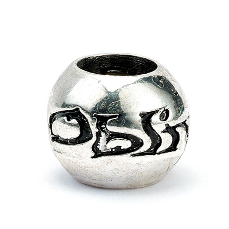 Harry Potter Silver Plated Spell Bead Charm Set, rear view
