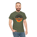 Vinyl Record Logo Men's T-Shirt, close-up detail