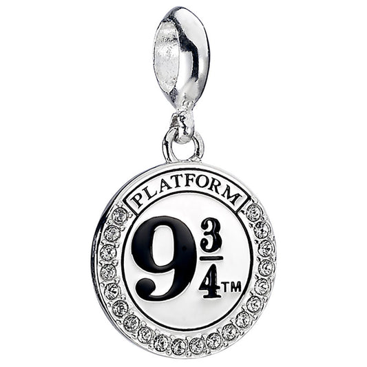 Harry Potter Sterling Silver Crystal Charm 9 & 3 Quarters collectible from Infinity Collectibles 2026