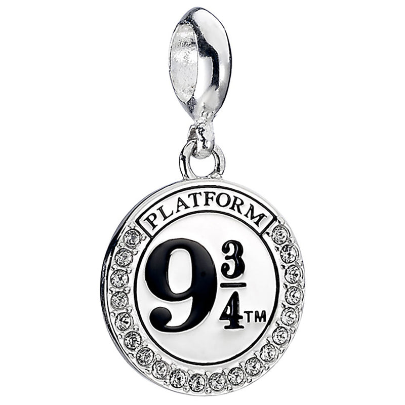 Harry Potter Sterling Silver Crystal Charm 9 & 3 Quarters collectible from Infinity Collectibles 2026