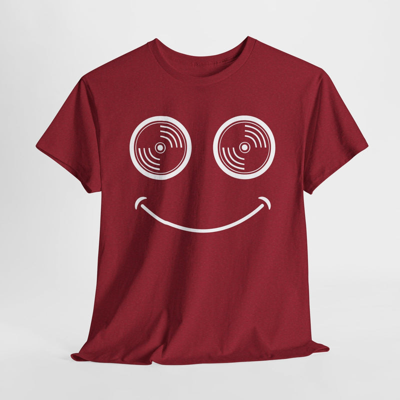 Vinyl Makes Me Happy Men's T-Shirt, side angle