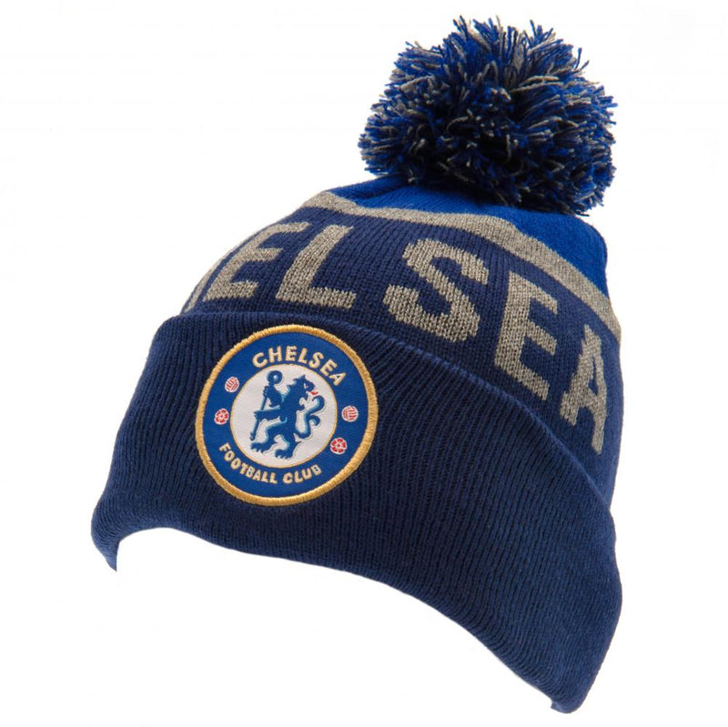 Chelsea FC Navy Text Ski Hat collectible from Infinity Collectibles 2026