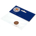 Leicester City FC Antique Gold Crest Badge, alternate view