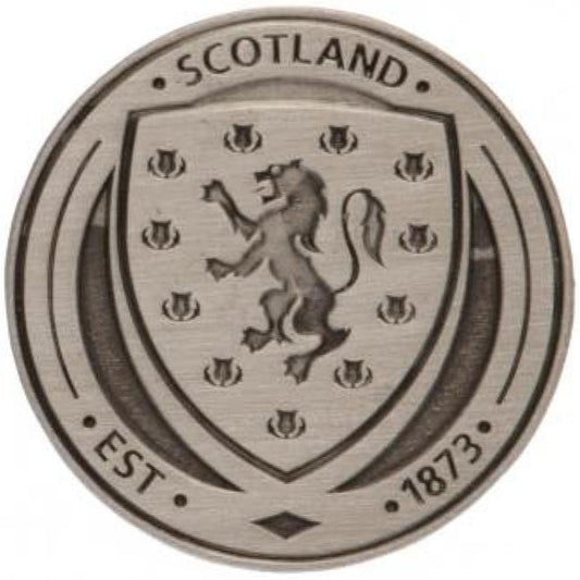 Scottish FA Antique Silver Crest Badge collectible from Infinity Collectibles 2026