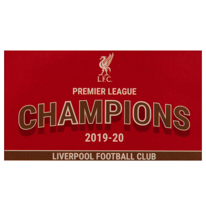 Liverpool FC Premier League Champions Flag, alternate view