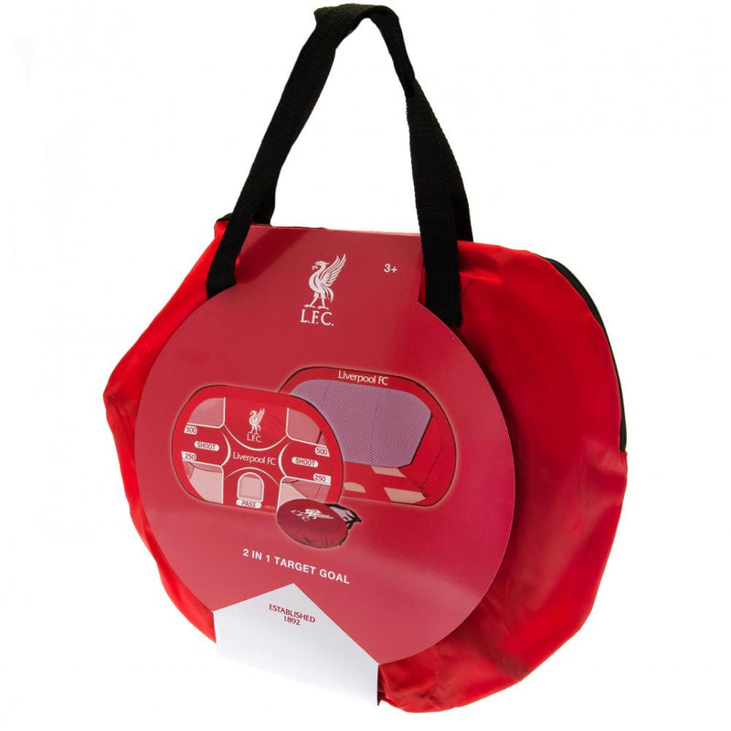 Liverpool FC Pop Up Target Goal, side angle