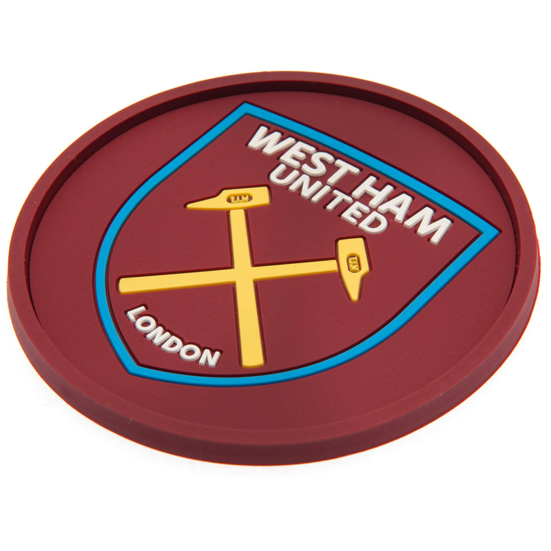 West Ham United FC Silicone Coaster collectible from Infinity Collectibles 2026