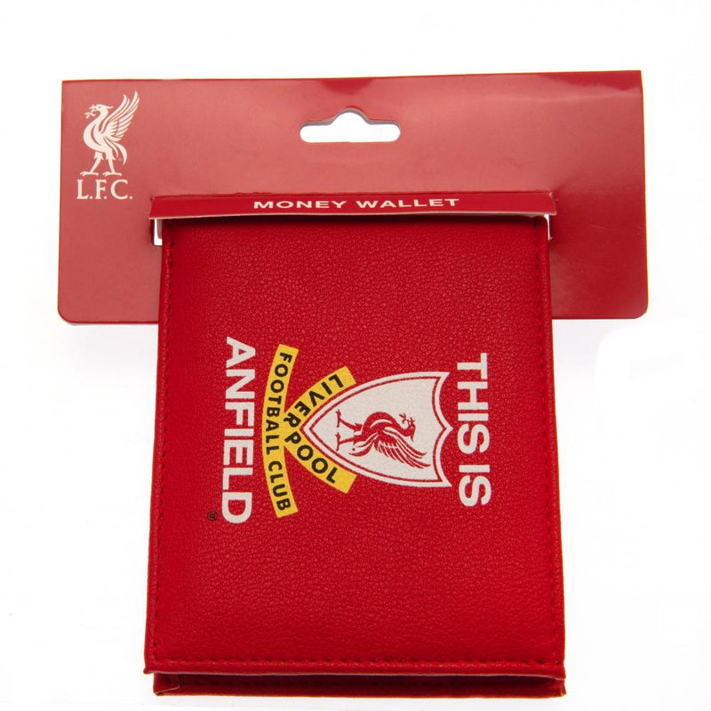 Liverpool FC This Is Anfield Wallet, close-up detail