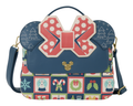 Loungefly Mickey & Minnie Holiday Crossbody Bag
