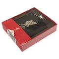 Liverpool FC Executive Hip Flask, side angle