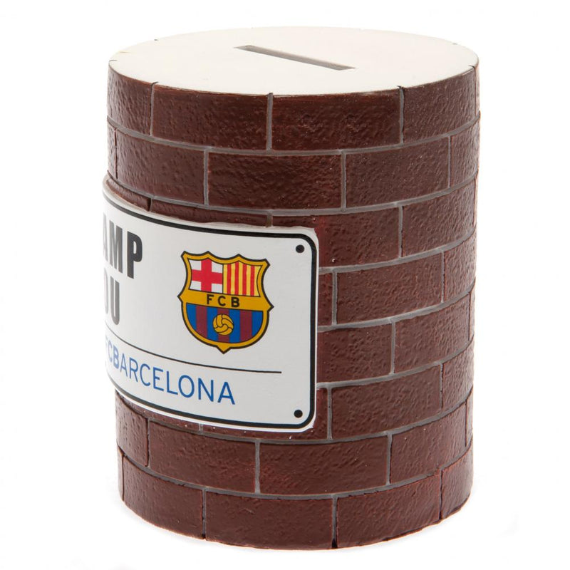FC Barcelona Money Box, side angle