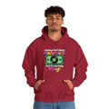 'Money Can't Buy Happiness, But It Can Buy Vinyl' Men's Hoodie, packaging shot