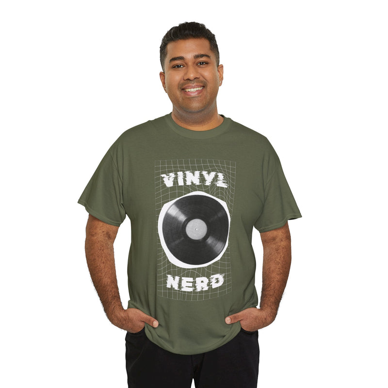 'Vinyl Nerd' Men's T-Shirt, alternate view