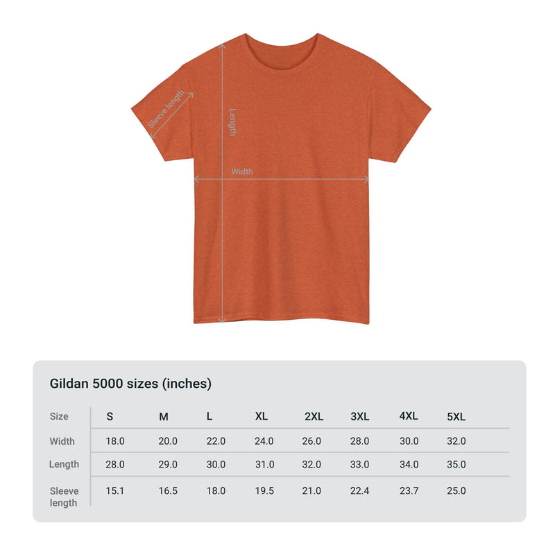 'Living After Midnight' Men's T-Shirt, size reference