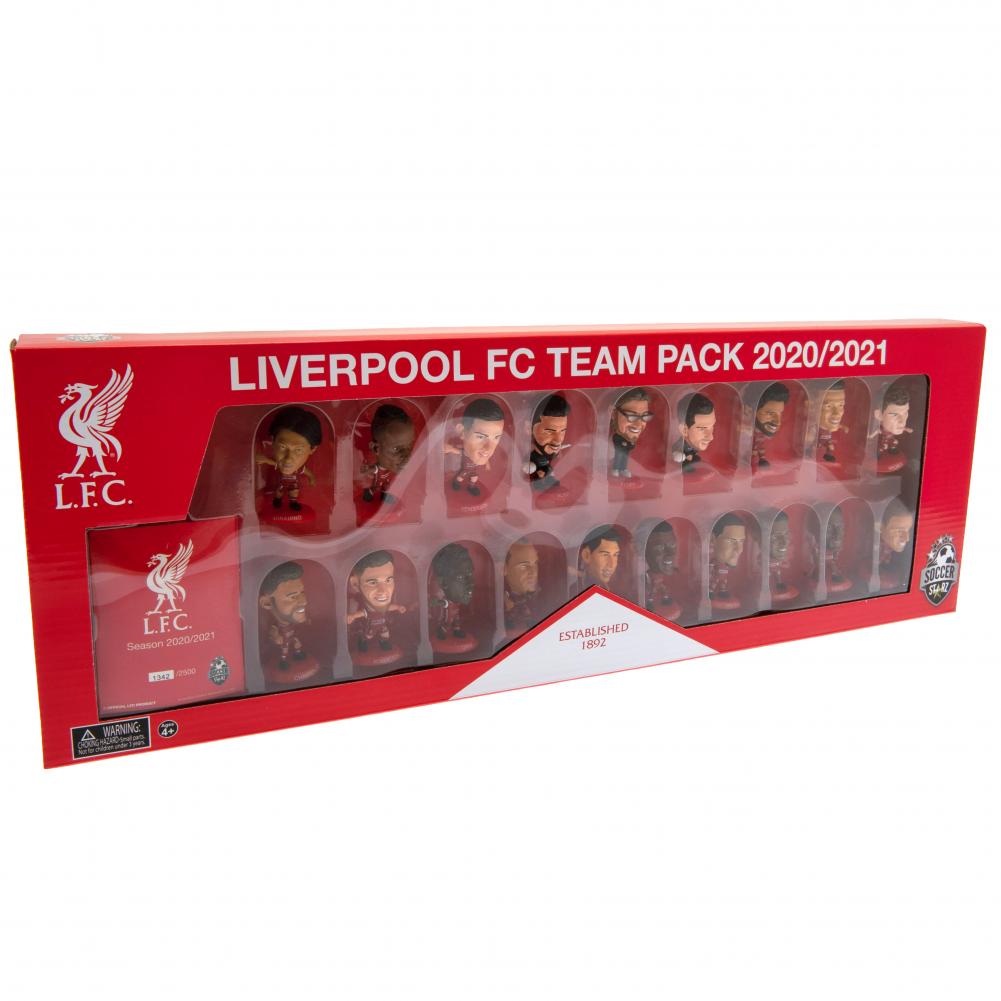 Liverpool FC 19 Player Team Pack SoccerStarz Figures