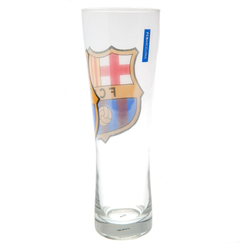 FC Barcelona Colour Crest Tall Beer Glass, alternate view