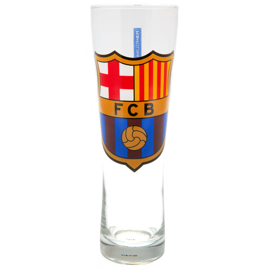 FC Barcelona Colour Crest Tall Beer Glass collectible from Infinity Collectibles 2026