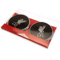 Liverpool FC 2pk Premium Coaster Set, side angle