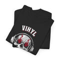 'Vinyl Ain't Dead' Skull Men's T-Shirt, side angle