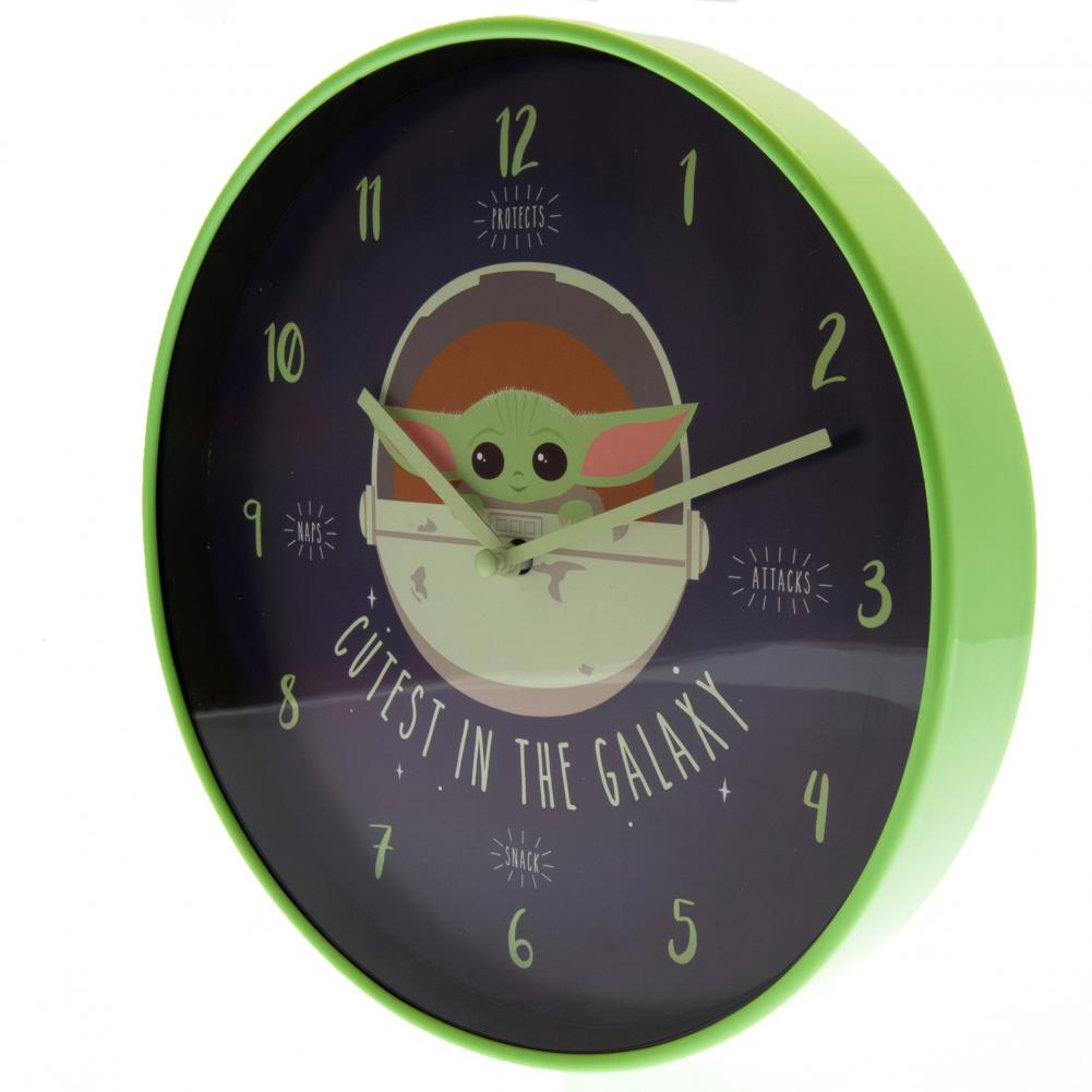 Star Wars: The Mandalorian Wall Clock Cutest