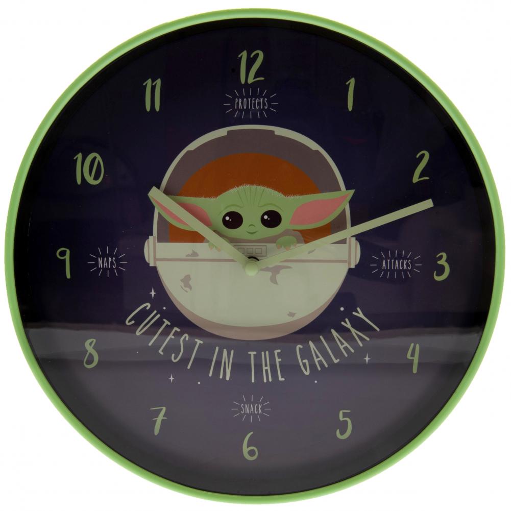 Star Wars: The Mandalorian Wall Clock Cutest