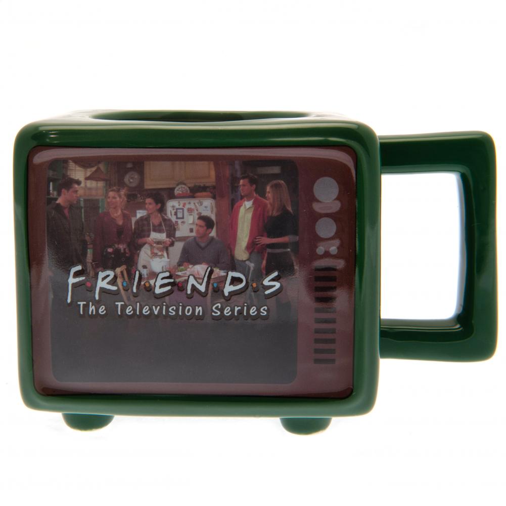 Friends Retro TV Heat Changing 3D Mug