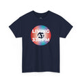 'Living at 33rpm' Men's Vinyl T-Shirt, product detail