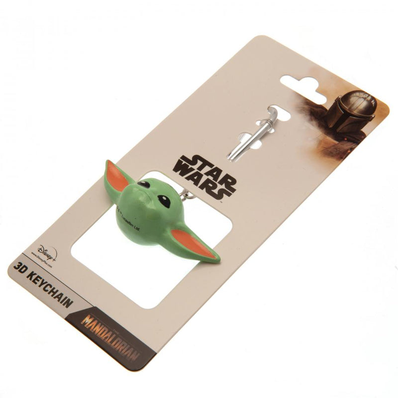 Star Wars: The Mandalorian 3D Polyresin Keyring The Child, close-up detail