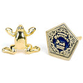 Harry Potter Gold Plated Chocolate Frog Stud Earrings collectible from Infinity Collectibles 2026