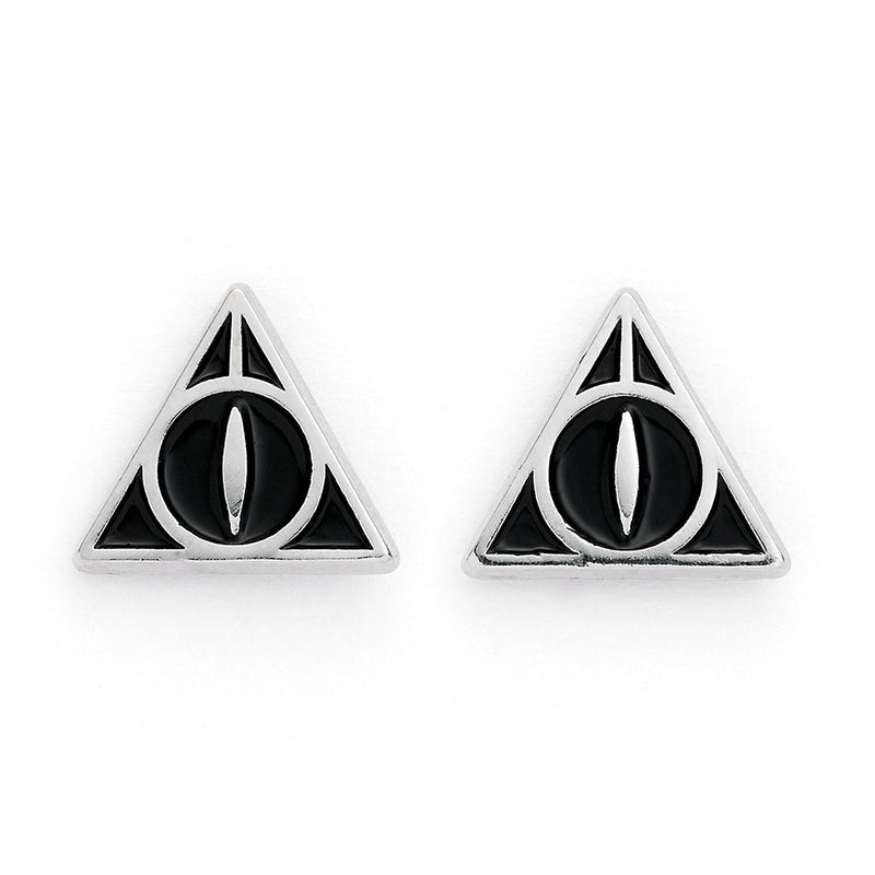 Harry Potter Silver Plated Earring Set CL, side angle