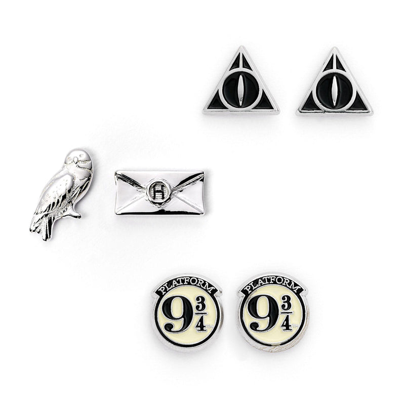 Harry Potter Silver Plated Earring Set CL collectible from Infinity Collectibles 2026