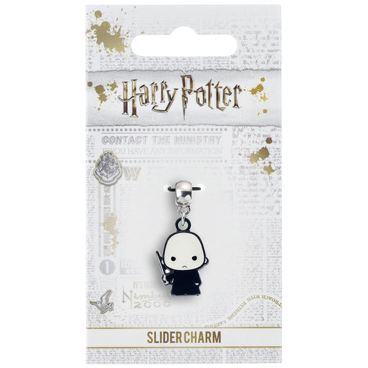 Harry Potter Silver Plated Chibi Voldemort Charm, alternate view
