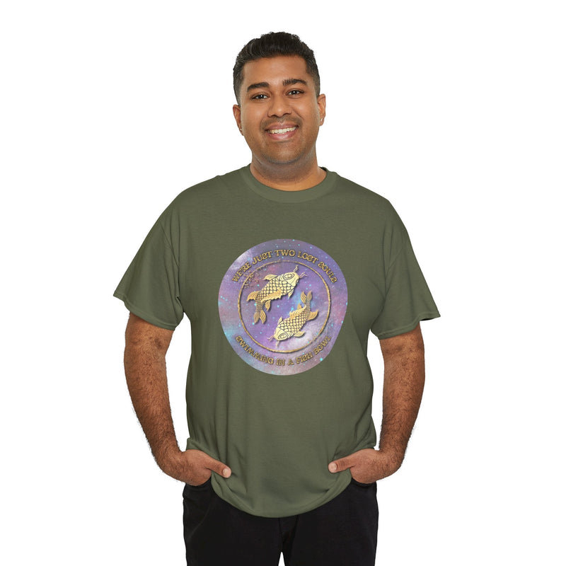 'Lost Souls' Celestial Fish Lyric T-Shirt, alternate view