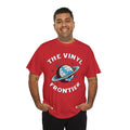The Vinyl Frontier T-Shirt, in display