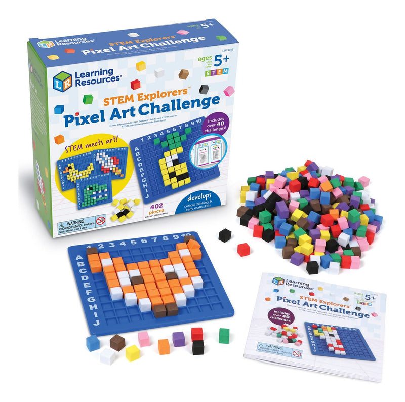 STEM Explorers Pixel Art Challenge - Image