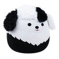 Original Squishmallows 16-Inch Brooks the Black and White Sheepadoodle - Image