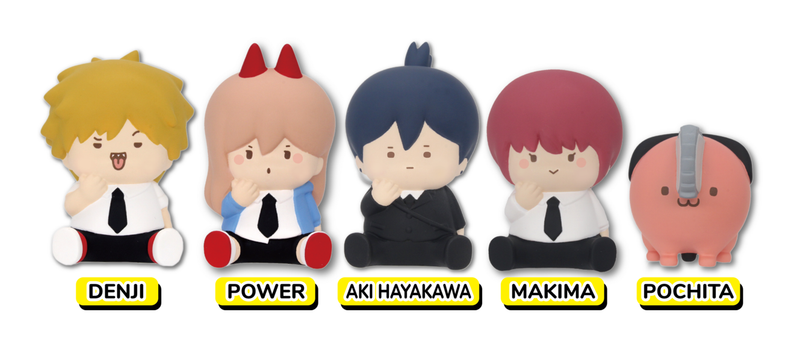 Twinchees Chainsaw Man Chubby Chubby Figures - Image