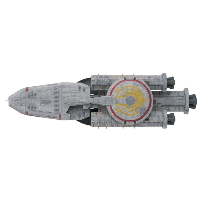 Loki (Blood & Chrome) Diecast Model Ship (Battlestar Galactica The Official Ships Collection Eaglemoss), side angle