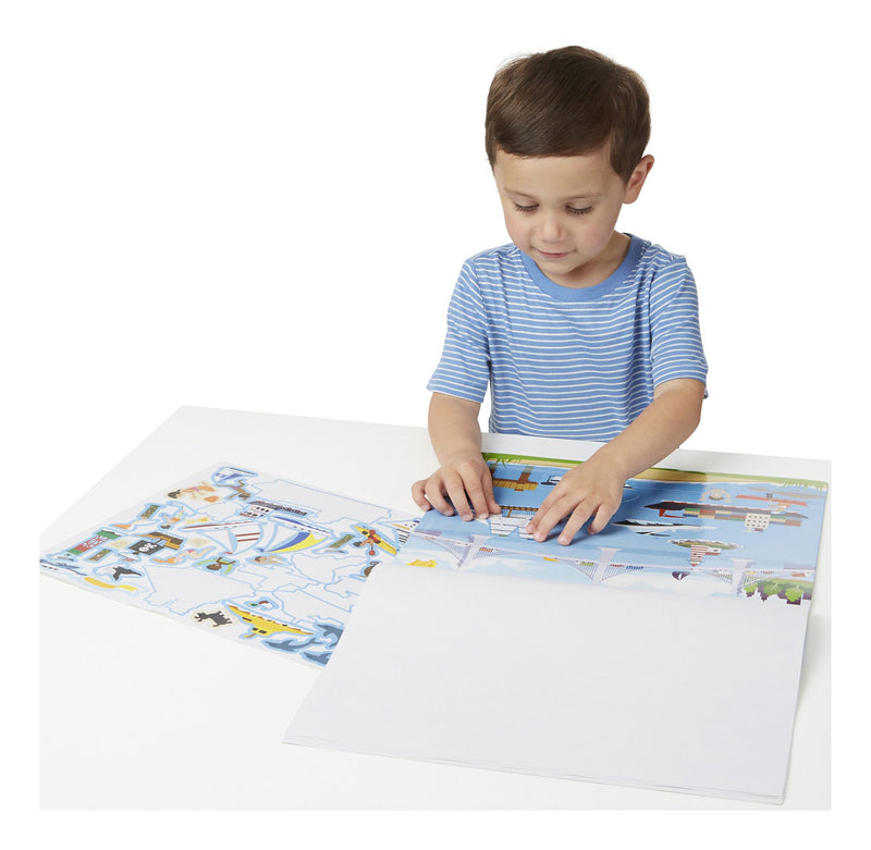 Melissa & Doug - Reuseable St Pad In Tray - Image