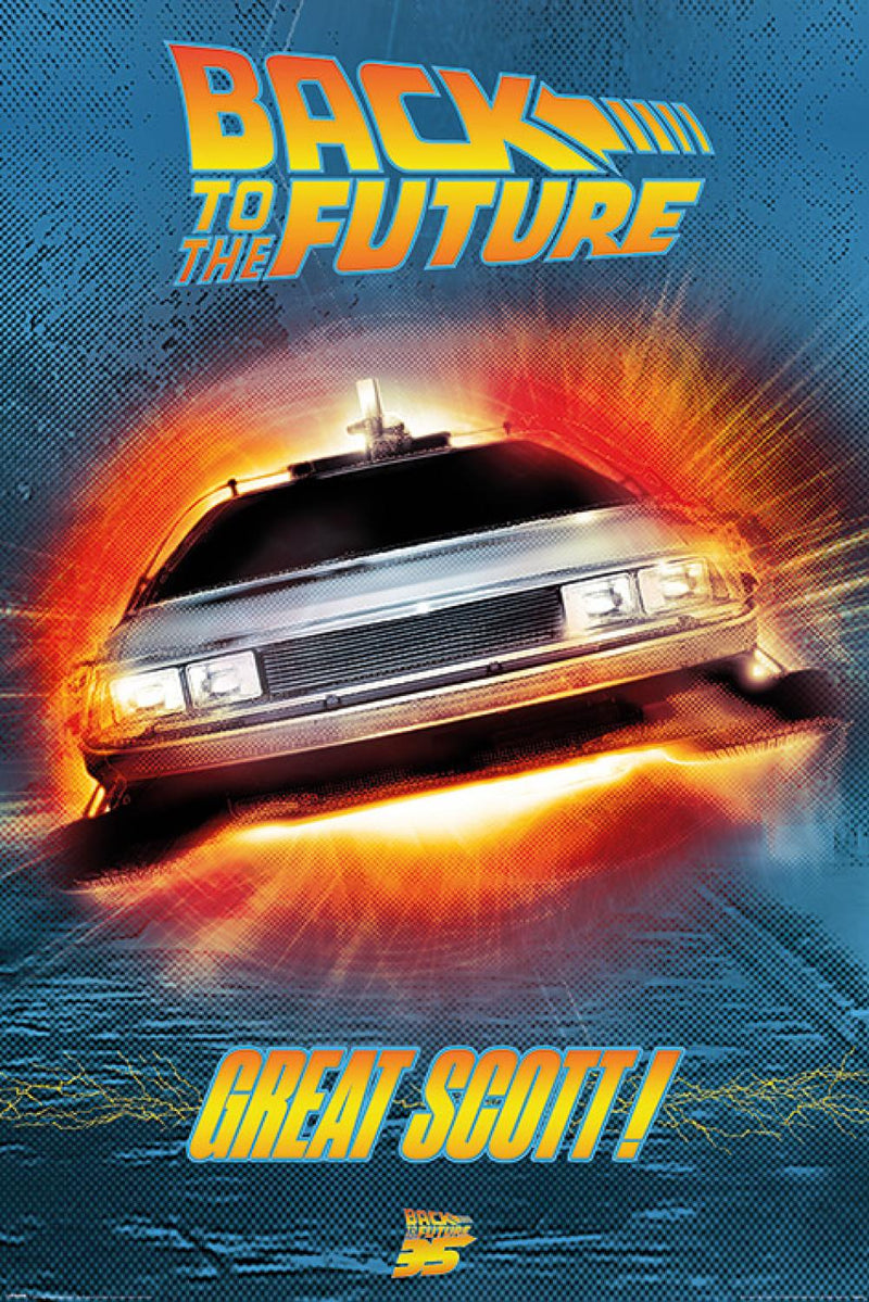 Back To The Future Poster Great Scott!