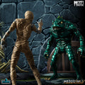 Mezco's Monsters Tower of Fear 5 Points Deluxe Boxed Set close up detail